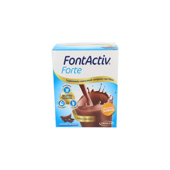 FontActiv Forte Chocolade Smaak 14 Enveloppen