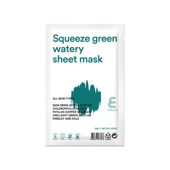 E Nature Squeeze Green Watery Mask 10g