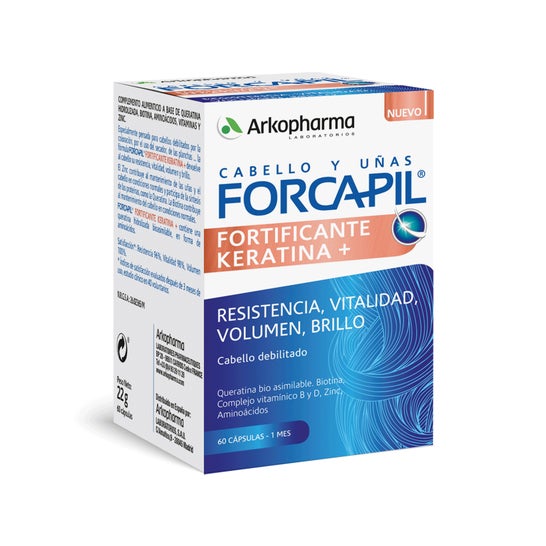 Arkopharma Forcapil Fortificante Keratina+ 60caps