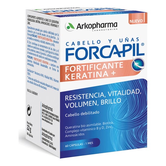 Forcapil Fortifying + Keratin 60 kapsler