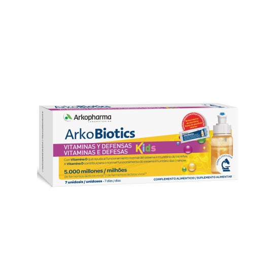 Arkopharma Arkoprobiotics Vitaminas Y Defensas Niños 7uds