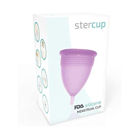Stercup Copa Menstrual Silicone T-L Lila 1ud