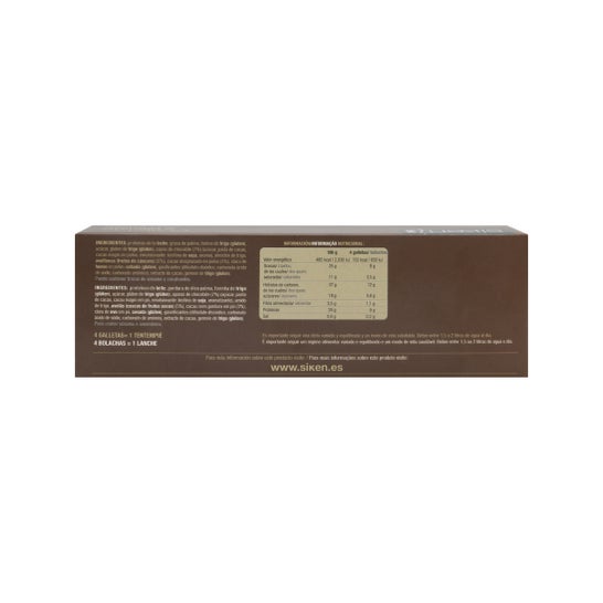 Siken Diet galletas chocolate 15 uds