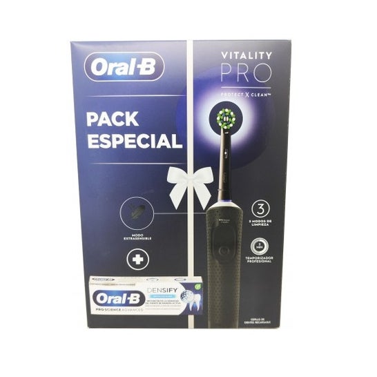 Oral-B Pack Vitality Pro Cepillo Dental + Densify Dentífric 75ml