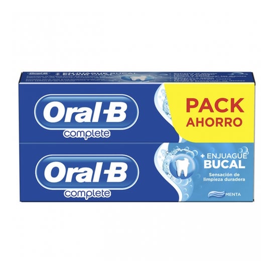Oral-B Pack Complete Toothpaste Mouthwash + Whitening