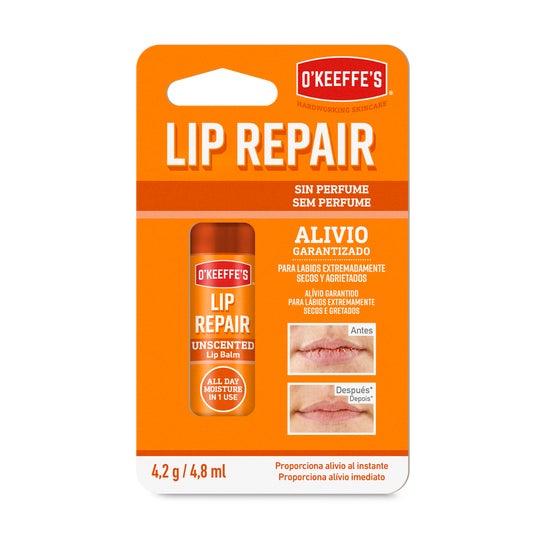 O'Keeffe's Lip Repair Sin Perfume 4.2g