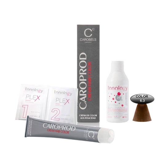 Caroprod N§6.3 Haarfärbemittel Dunkelblond Gold 60 Ml