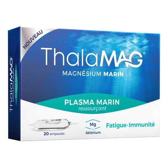Thalamag Marine Magnesium Vermoeidheid Immuniteit 20 Ampullen