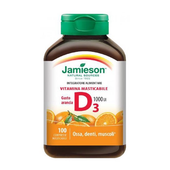 Jamieson Masticabile Vitamina D Arancia 30comp