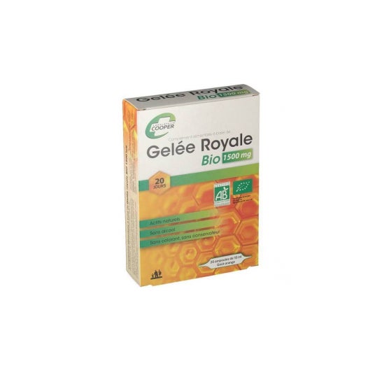 Cooper Royal Jelly biologico 1500mg 1500mg 20 fiale