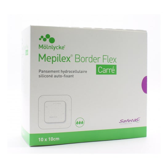Mepilex Border Flex Carré 10x10cm 16uds