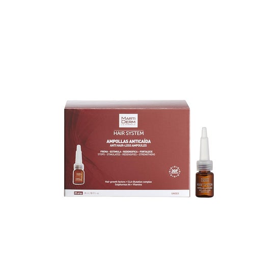 Martiderm™ Hair System Anti Hair-loss ampoules 28 amp.