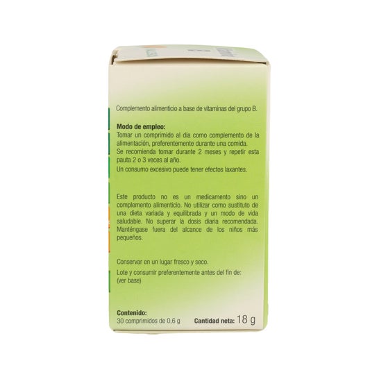 Vallesol Complex Vitamina B 30 comp