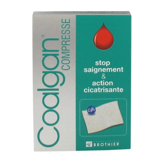 Adhesive Coalgan Stop Bleeding Box Of 12 Dressings