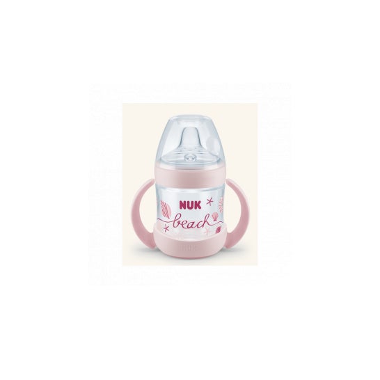 NUK Biberón Entrena PP 150 ml Nature Sense Beach Edition