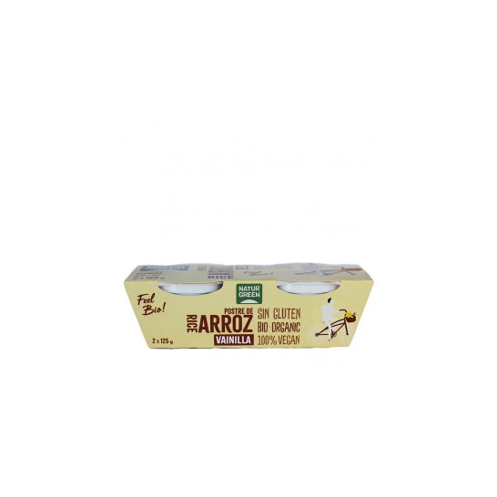 Naturgreen Postre Ecológico de Arroz y Vainilla (2x125 G)