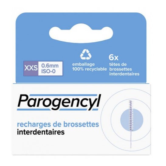 Parogencyl Recargas de Cepillos Interdentaires S 0.9mm 6uds