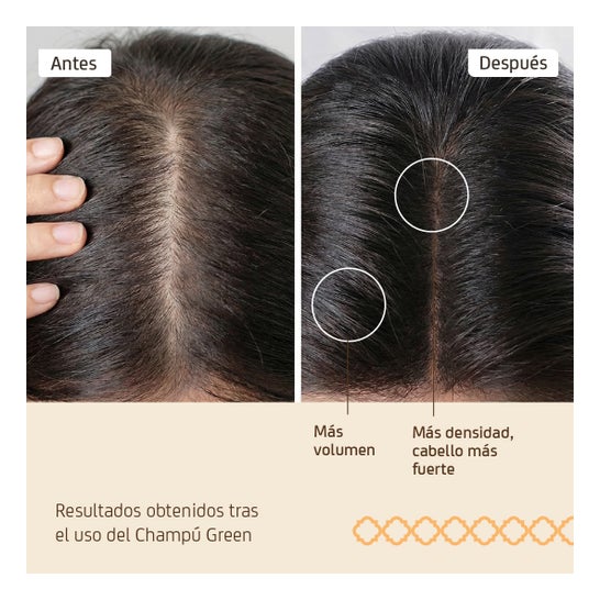 Nuggela & Sulé Champú Green Vegano Volumen y Grosor 250 ml