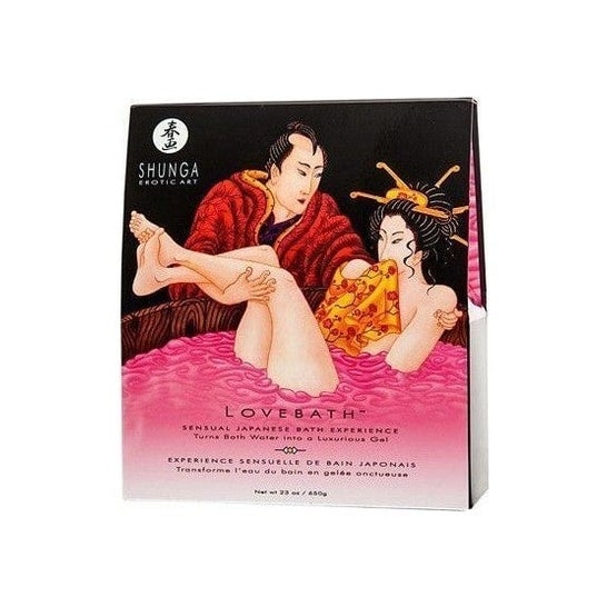 Shunga Lovebath Dragon Fruit Bath Gel 1pc