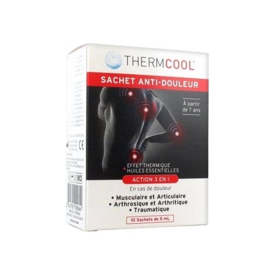 Thermocool Sachet Anti-Douleur Effect Thermique 3en1 10 Sachets