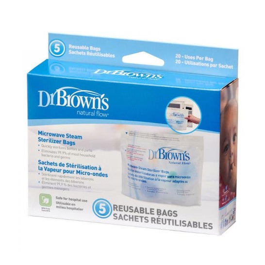 Dr. Brown's Pack Microwave Steam Sterilizer Bags