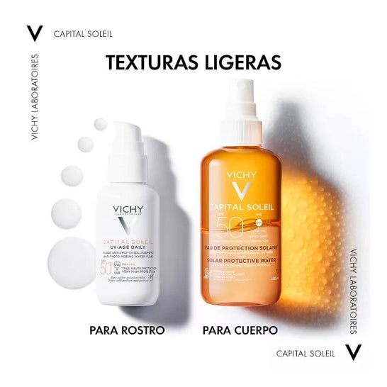 Vichy Capital Soleil Eau De Protection Solaire Luminosity SPF50 Vichy Capital Soleil Eau De Protection Solaire Luminosity SPF50