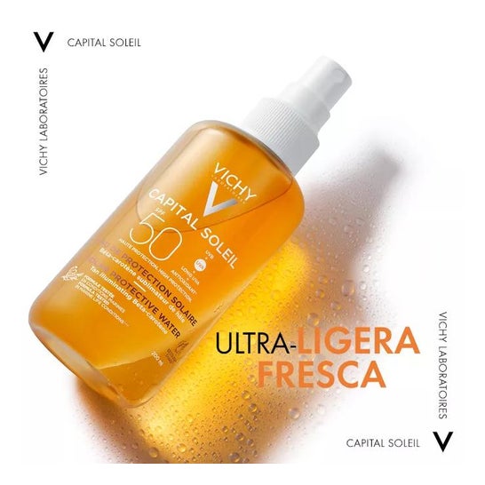 Vichy Capital Soleil Eau De Protection Solaire Luminosity SPF50 Vichy Capital Soleil Eau De Protection Solaire Luminosity SPF50