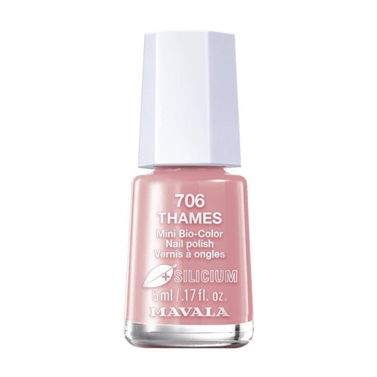 Mavala Mini Bio-Color Nail Polish Silicium 706 Thames 5ml