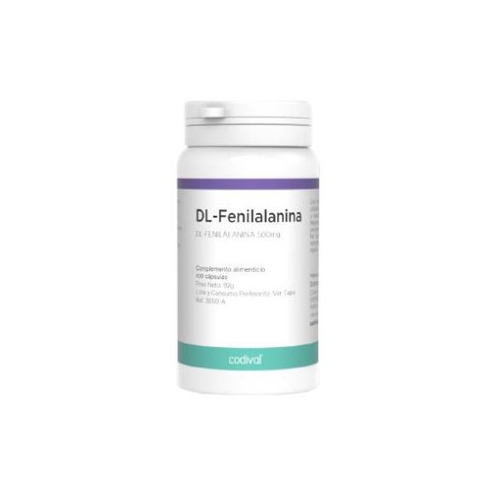 Codival DL-Fenilalanina Phenylalanine 500mg 100caps