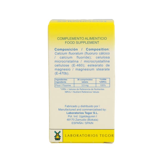 Tegor Tegor Sal 1 Calcium Fluoratum 350comps