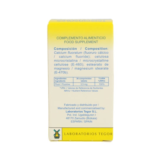 Tegor Tegor Sal 1 Calcium Fluoratum 350comps