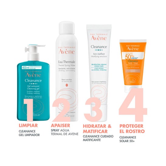Avene Solar Cleanance Solar SPF 50+ Color 50ml