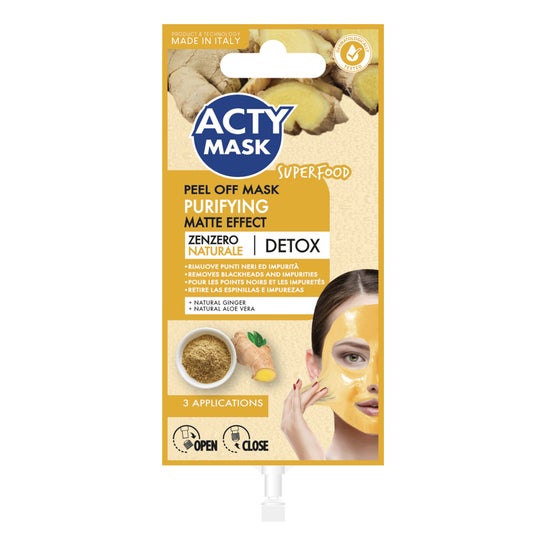 Acty Mask Zuiverend Detox Crème Masker 15ml