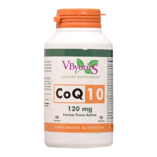 Vbyotics Coenzym Q10 120mg 50 kapsler