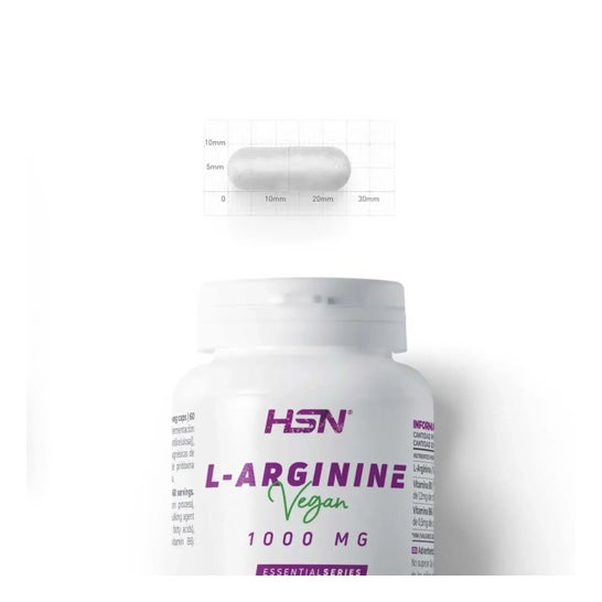 HSN L-Arginina 1000 mg 120 vcaps