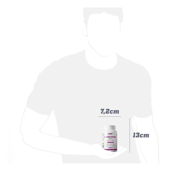 HSN L-Arginina 1000 mg 120 vcaps