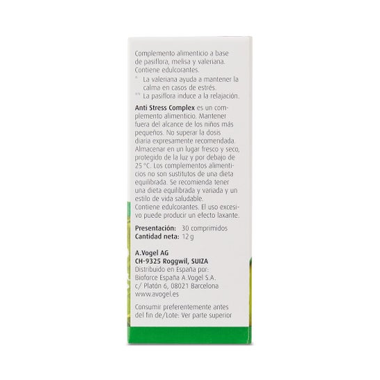 A. Vogel Anti Stress Complex 30 comp