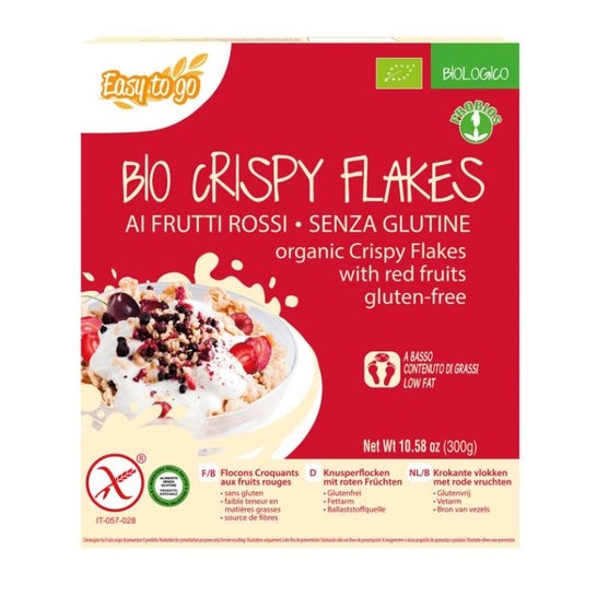 Probios Easy To Go Crispy Flakes With Red Fruits Bio 300g
