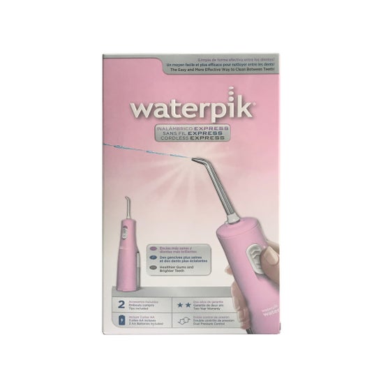 Waterpik Pink Battery Operated Wireless Mouthwash