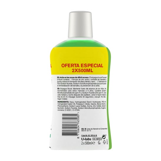Fluocaril® Bi-fluoré Colutorio 2x500 ml