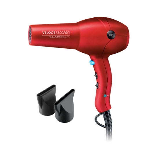 Diva Pro Styling Veloce 3800 Pro Secador Red 2200W 1 Unidade