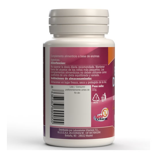 NaturBite Enzimas Digestivas 60comp