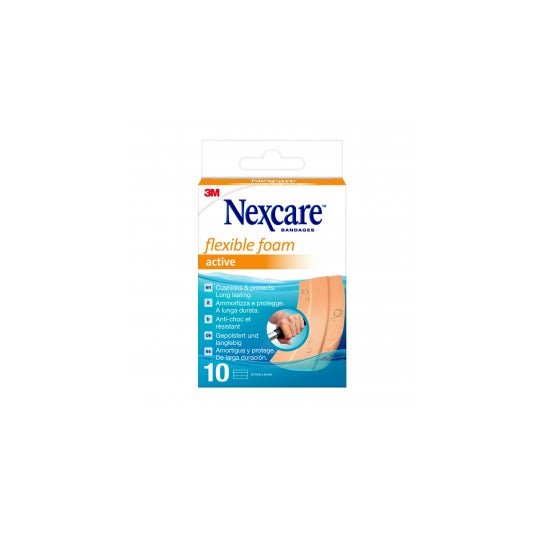 Nexcare® Active apósitos adhesivos 10x6 cm 5 uds