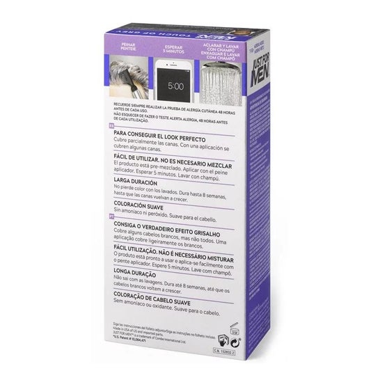 Just For Men Touch of Grey gradual dye treatment brown-black 40g Just For Men Touch of Grey gradual dye treatment brown-black 40g