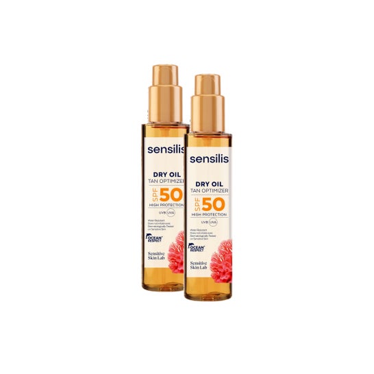 Sensilis Droogolie Bronsoptimalisator SPF50 2x150 ml