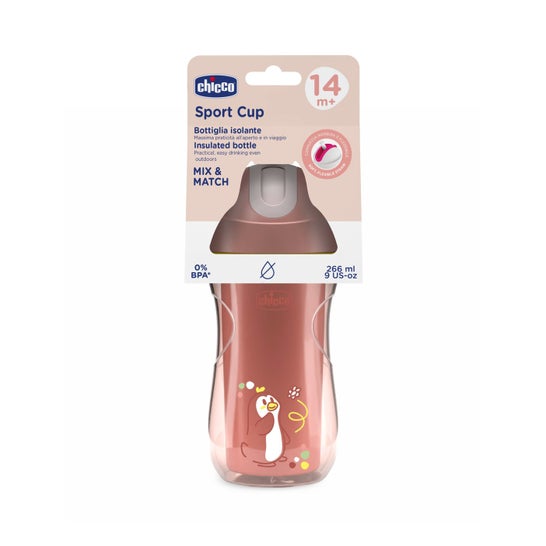 Chicco Vaso Sport Térmico 14M+ Rosa 200ml