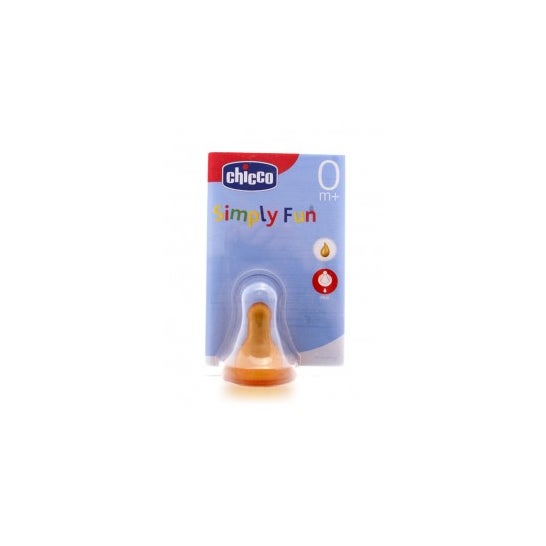 Chicco® Simply Fun Tetina Silicona Mini 0 M+ 1 uds