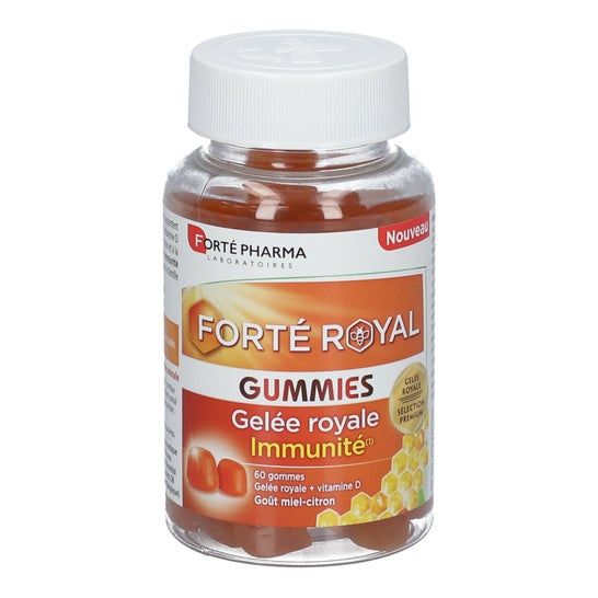 Forte Pharma Jalea Real Gummies Sabor Miel Limón 60uds