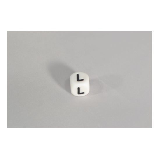Onomkeerbare Siliconenkraal voor Chip Clip Letter L 1 eenheid