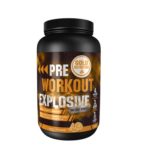 Gold Nutrition Pre-Workout Explosief Oranje 1kg